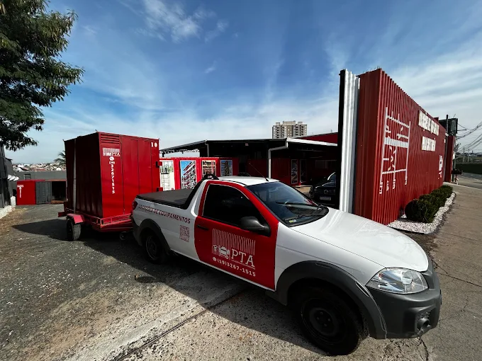 Estrutura física PTA Locações - Área de equipamentos